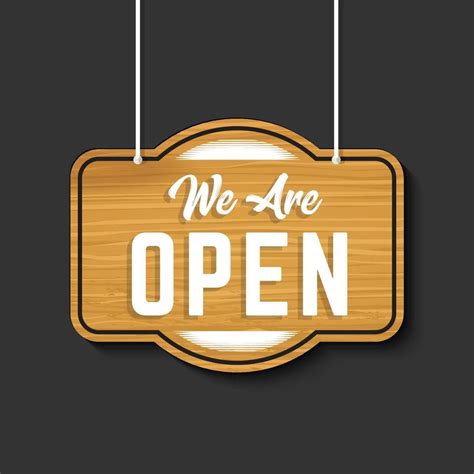 And now we're officially open Our .